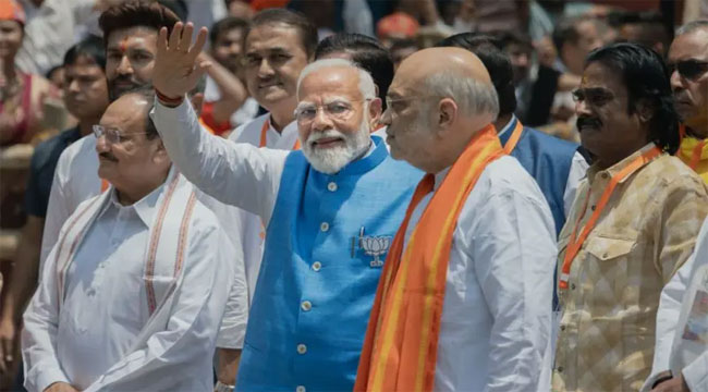 চার শ’ অনেক দূর, বিজেপির হাত থেকে কি সংখ্যাগরিষ্ঠতাও ফসকে যাচ্ছে? - ছবি : সংগৃহীত