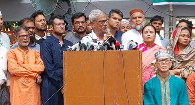 বিএনপি চেয়ারপারসনের উপদেষ্টা কাউন্সিলের সদস্য জয়নুল আবদিন ফারুক। - ছবি : নয়া দিগন্ত