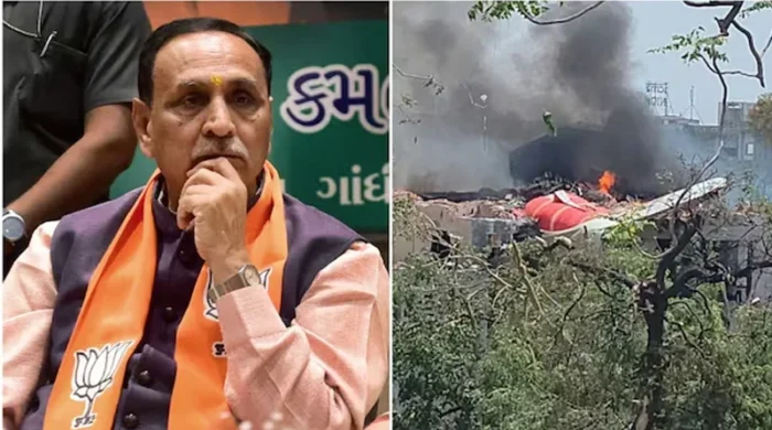 ভয়াবহ বিমান দুর্ঘটনায় ছিলেন গুজরাটের সাবেক মুখ্যমন্ত্রী বিজয় রূপাণী!